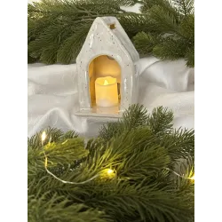 Photophore XL - grès – Artisanat français