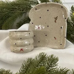 Set petit déjeuner - grès – Artisanat français