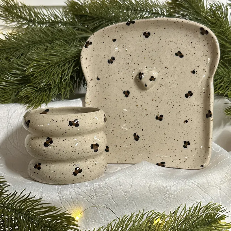 Set petit déjeuner - grès – Artisanat français