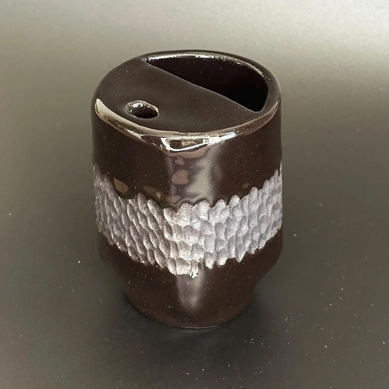 Tasse nomade - grès noir – Artisanat français Tasse nomade - grès noir – Artisanat français