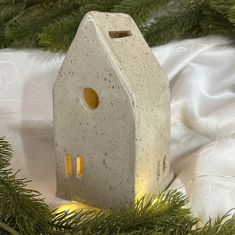 Photophore XL - grès – Artisanat français