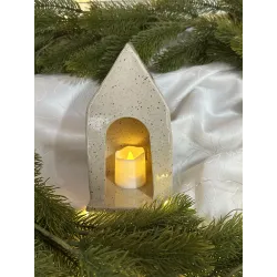 Photophore XL - grès – Artisanat français