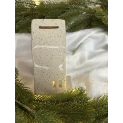 Photophore XL - grès – Artisanat français