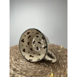 Léopard - Mug XL fait main – Artisanat français