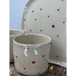 LOVE - Set à café fait main – Artisanat français