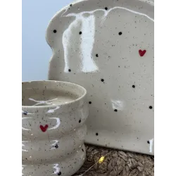 Set petit déjeuner - grès – Artisanat français